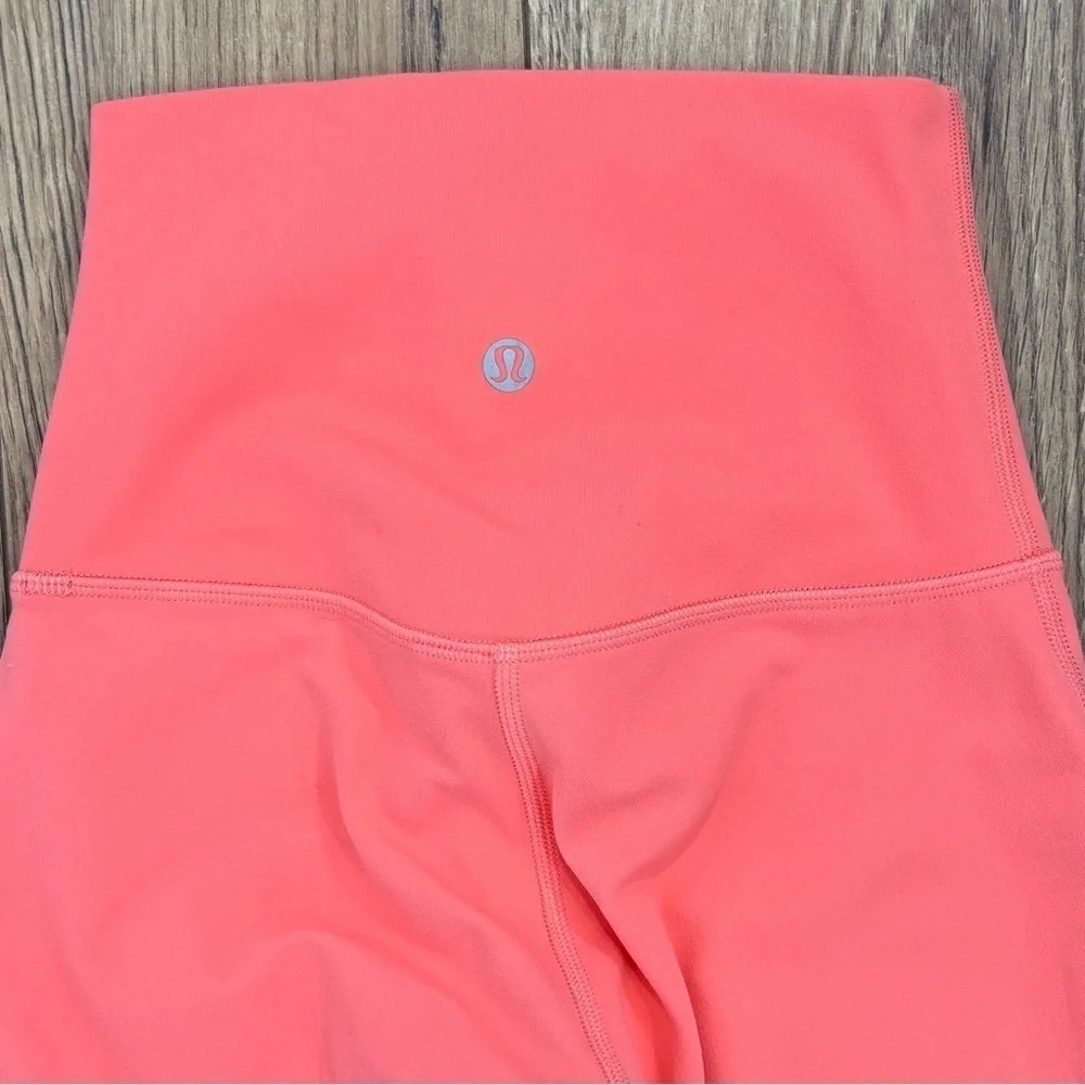 Lululemon Double Align Pant Leggings Size 0 In Pale Raspberry 25